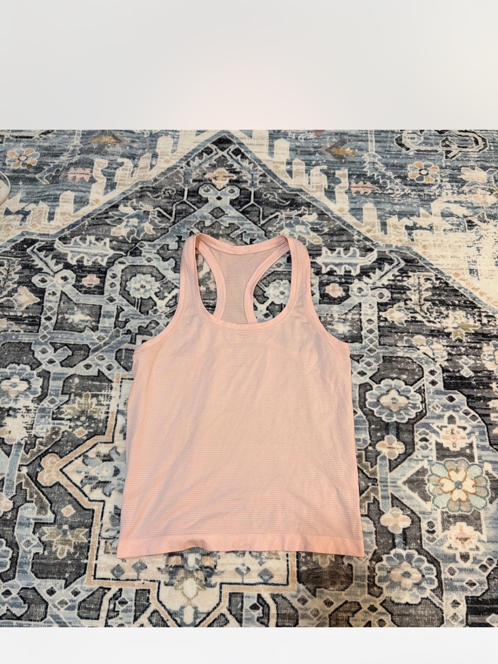 Lululemon Light Pink Racerback Tank Top - Women